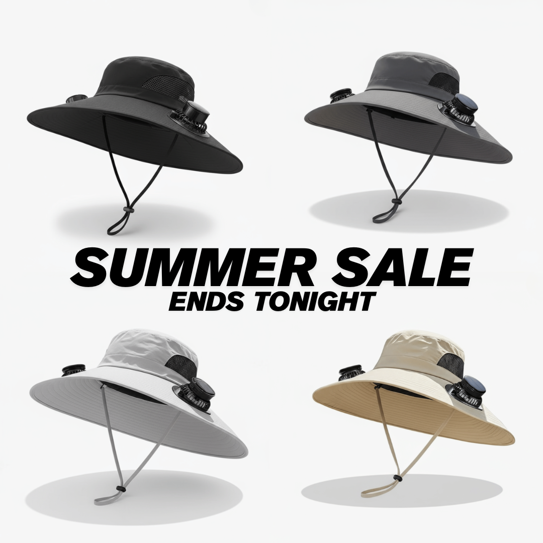 Cool Mate™ Solar Fan Hat