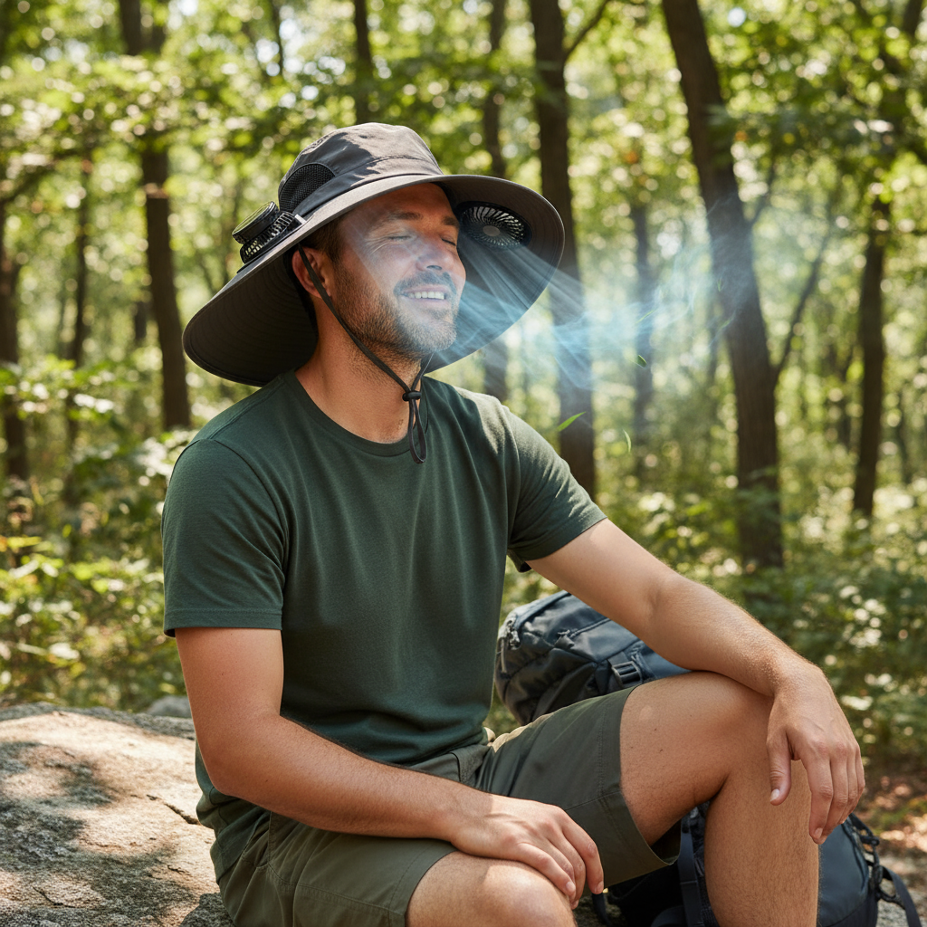 Cool Mate™ Solar Fan Hat