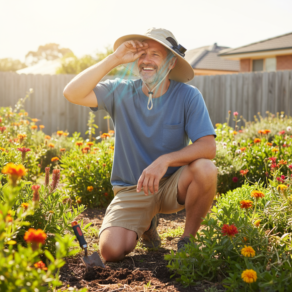 Cool Mate™ Solar Fan Hat